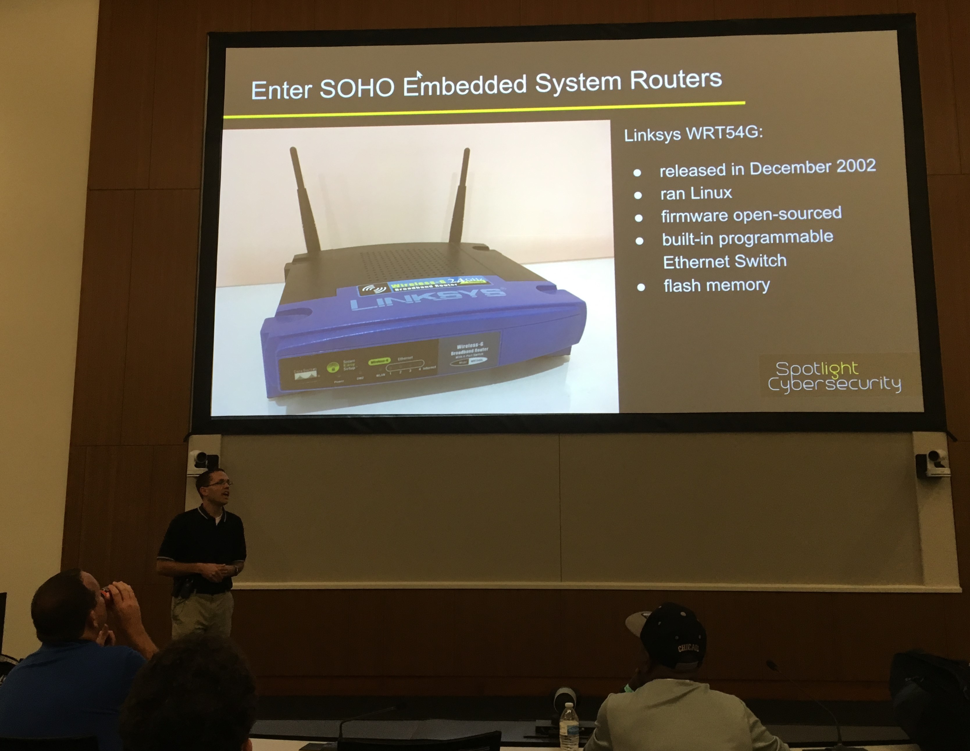 Router Slide with Presenter